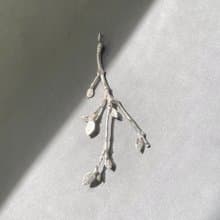 希望萌芽 925純銀 項鍊 含銀鍊