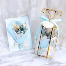 Goody Bag - 迷你乾燥花束(中)+卡片禮盒組 生日禮物 聖誕禮物