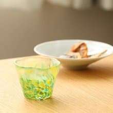 日本津輕 手作琉璃清酒杯50ml / 共2款