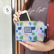 HUGGER萬用小物袋-S(幾何色塊)多功能配件隨身收納包