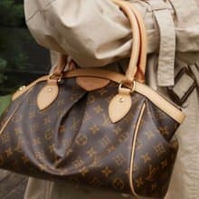 LV經典老花水餃包Louis Vuitton Monogram Tivoli PM歐美老錢風