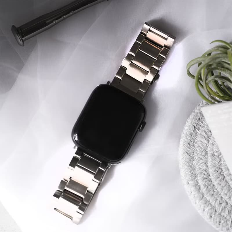 Apple watch - 鈦金屬 蘋果專用錶帶