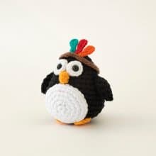 Penguin Indian toy, little pinguin doll, plush toy, funny Christmas gift, 新年 礼物