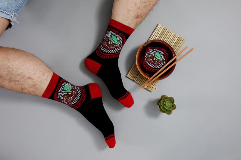 2雙入-牛肉麵襪 Beef Noodles SOCKS 2PRS 長襪|中筒襪|男女同款