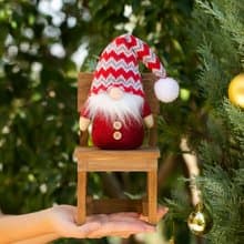 デバリエトムテ クリスマス 北欧の妖精 サンタクロース オシャレ インテリア クリスマスオーナメント お部屋のアクセント 飾り ユールトムテ xwa02-w-b