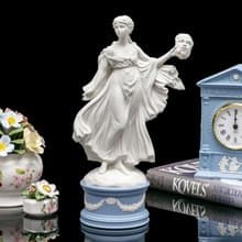 英國製Wedgwood繆斯女神Muses限量陶瓷娃娃客廳藝術裝飾 文藝女神