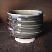幽玄紋意茶碗