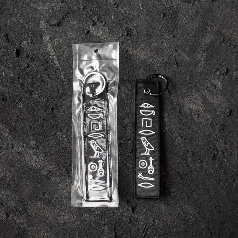 古埃及文刺繡鑰匙圈 / Have a nice day / Horus studio