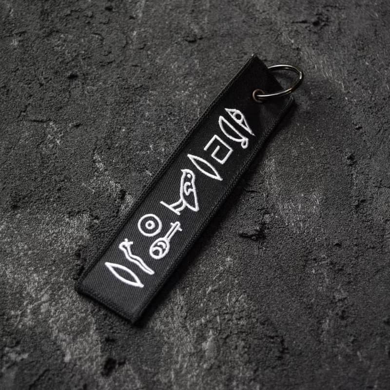 古埃及文刺繡鑰匙圈 / Have a nice day / Horus studio