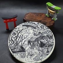 | 東方十二宮 | 陶瓷杯墊-水瓶座