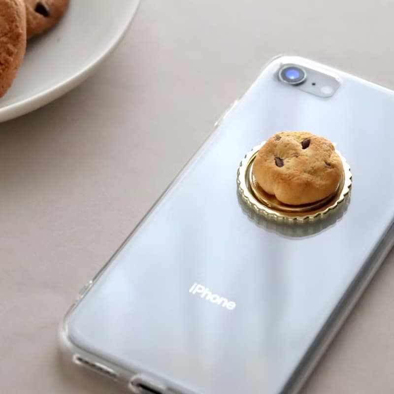 チョコチップクッキーのスマホリング
