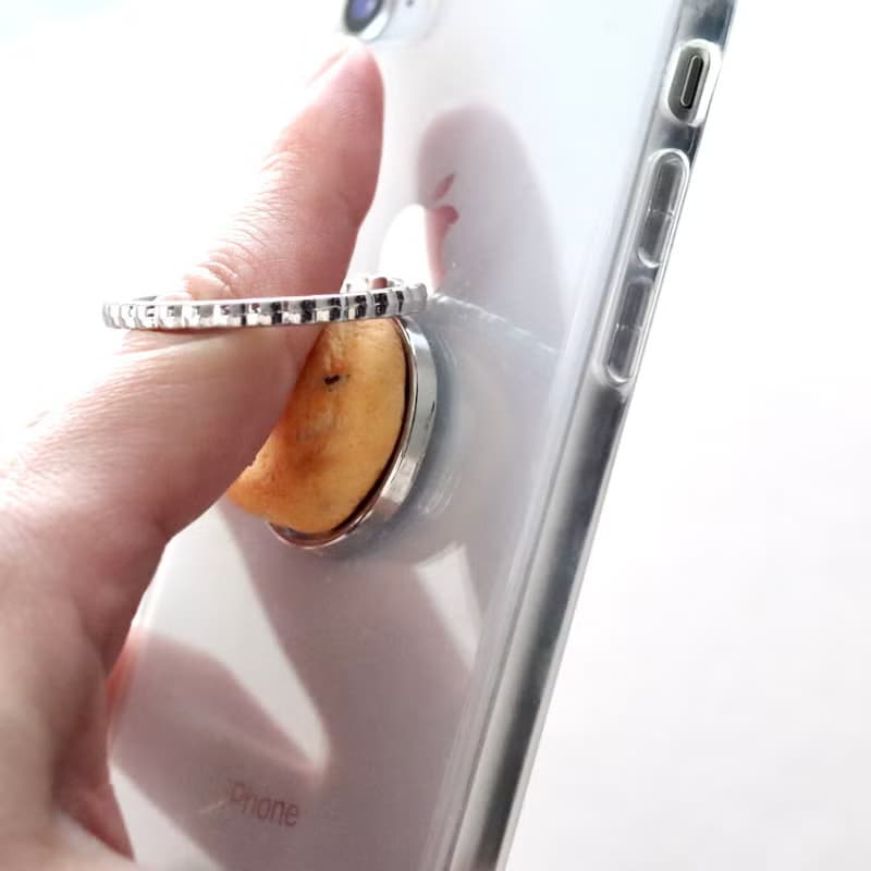 チョコチップクッキーのスマホリング