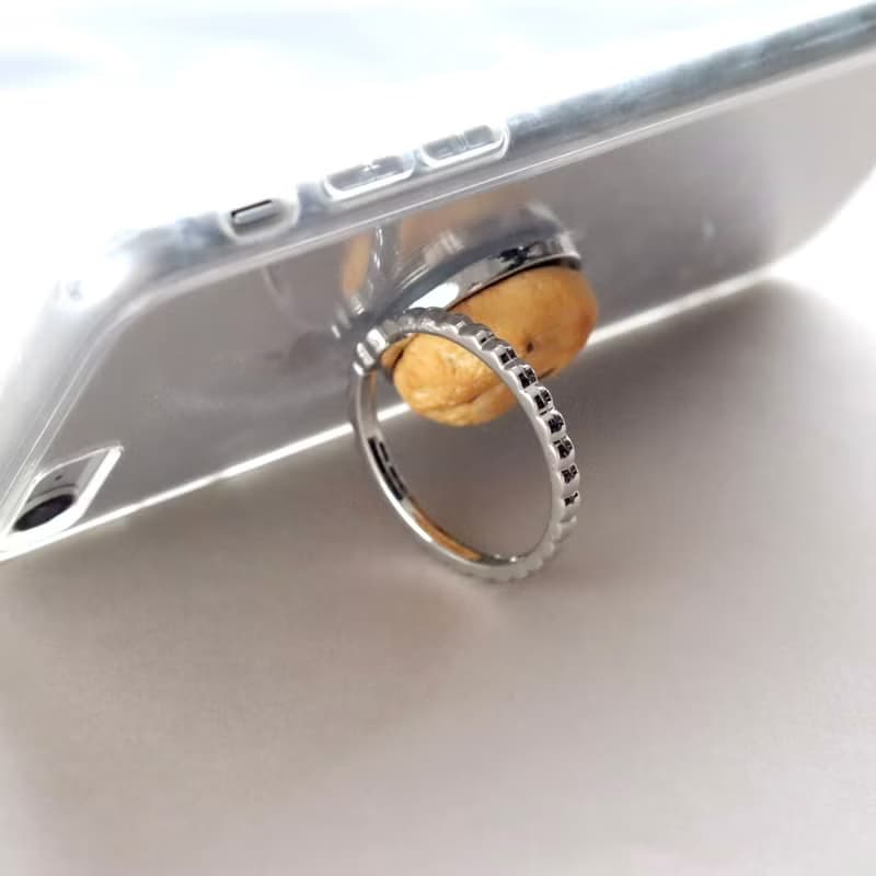 チョコチップクッキーのスマホリング