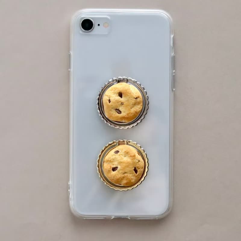 チョコチップクッキーのスマホリング