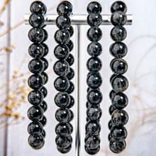 【黑碧璽髮晶】七月鬼月必備|避邪開運保平安 滿髮水晶手串手鍊