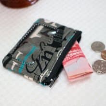 印刷英文字母悠遊卡證件零錢包 證件套 小錢包 名片夾 識別證