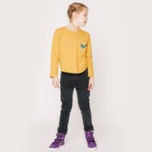 【Lovelybaby北歐童裝】瑞典有機棉燈芯絨長褲3歲至12歲 黑