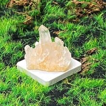 能量水晶擺件-天然原礦能量白水晶簇 消磁淨化 開運 入厝禮物