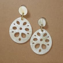 Handmade Earrings for Women Jewelry Gifts for Her from Buffalo White Horn