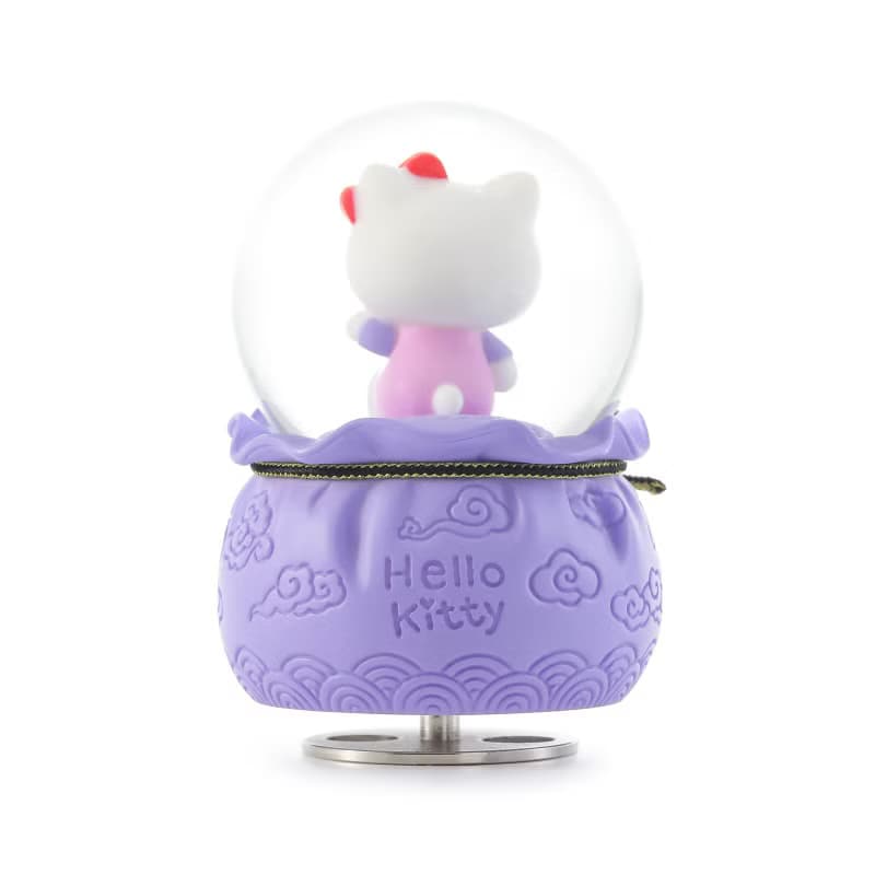 Hello Kitty 宏圖大展御守水晶球音樂盒生日聖誕交換禮物升官開店