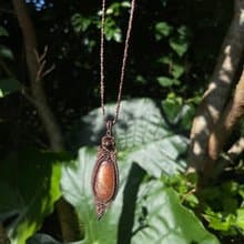 太陽石圖騰編織項鍊