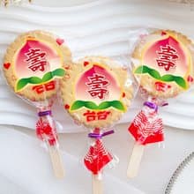 壽桃 神明祝壽 滿滿愛 扎絲簡版 古早味麥芽餅