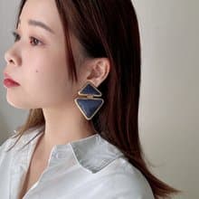 中古孤品 Loewe 羅意威 皮革 耳夾