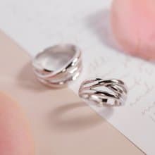 【情人禮物】纏繞。純銀戒指 情侶對戒