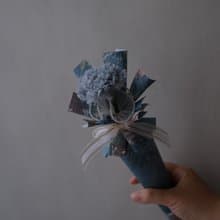 【永生康乃馨】甜筒小花束 母親節花禮 日本進口永生花