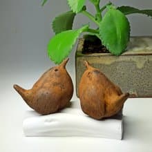 情人節禮物/麻雀擴香石(鏽化處理)-交換禮物 聖誕禮物 療癒.小鳥