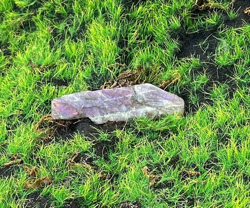 能量水晶擺件-幾何夢幻紫光拉長石 財運水晶 快速出貨 入厝禮物