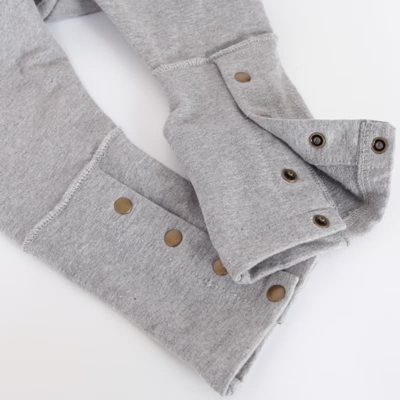 【瑞典童裝】高磅數有機棉哈倫褲7歲至8歲 灰色
