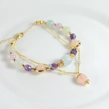 春日和風 l 療癒情緒 l 摩根石 l 海藍寶 l 梅花碧璽 l 紫鋰輝