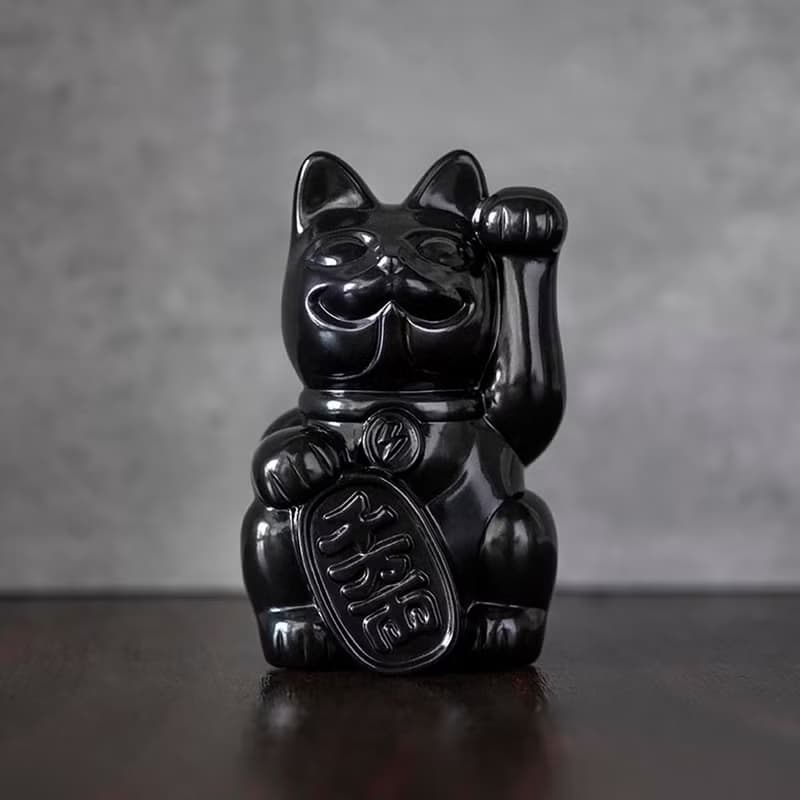 招財貓巴夫-黑