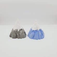 手作富士山-雪山擴香石-空間擺飾-交換禮物