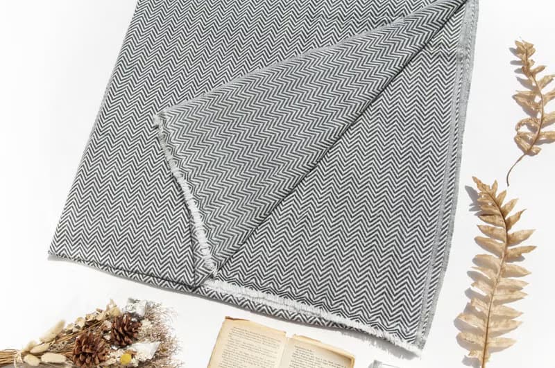 超大厚款喀什米爾Cashmere 針織圍巾 純羊絨圍巾 羊毛披巾 蓋毯巾