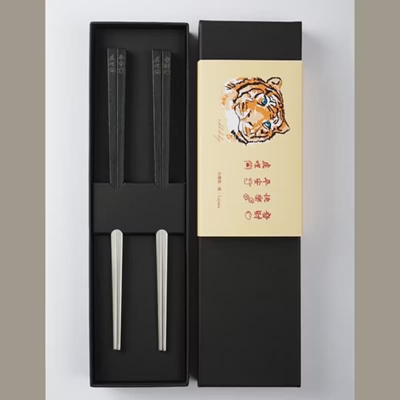 虎哩開運 餐具組 寶筷.筷盒