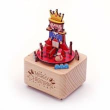 敲敲木-胡桃鉗旋轉音樂盒 交換禮物 聖誕節禮物