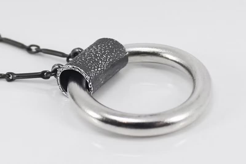 No.504 CIRCLE NECKLACES 圈型墜鍊-999純銀