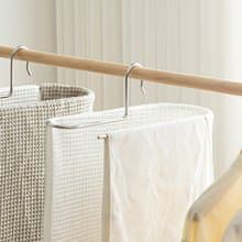 日本霜山 304不鏽鋼毛巾被套晾曬架/衣架-3入