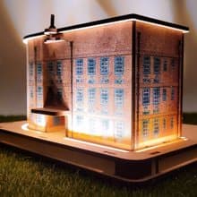 【 DIY 手作】聖誕禮物 嘉義美術館 小夜燈 彩色款 母親節DIY禮品
