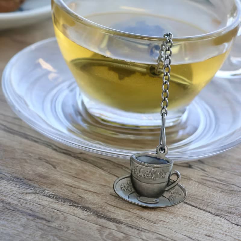 日本【SALUS 佐藤金屬】造型濾茶器 茶杯&茶壺