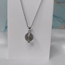 天然綠幽靈項鍊