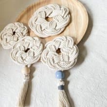 Macrame編織杯墊/茶壺墊