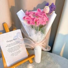 天蠍座鉤織花束