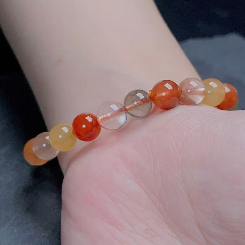 天然兔毛水晶手珠| 天然水晶 | 送禮