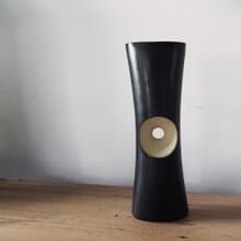 【3,co】管狀花器 F - 日本黑(原色內層)