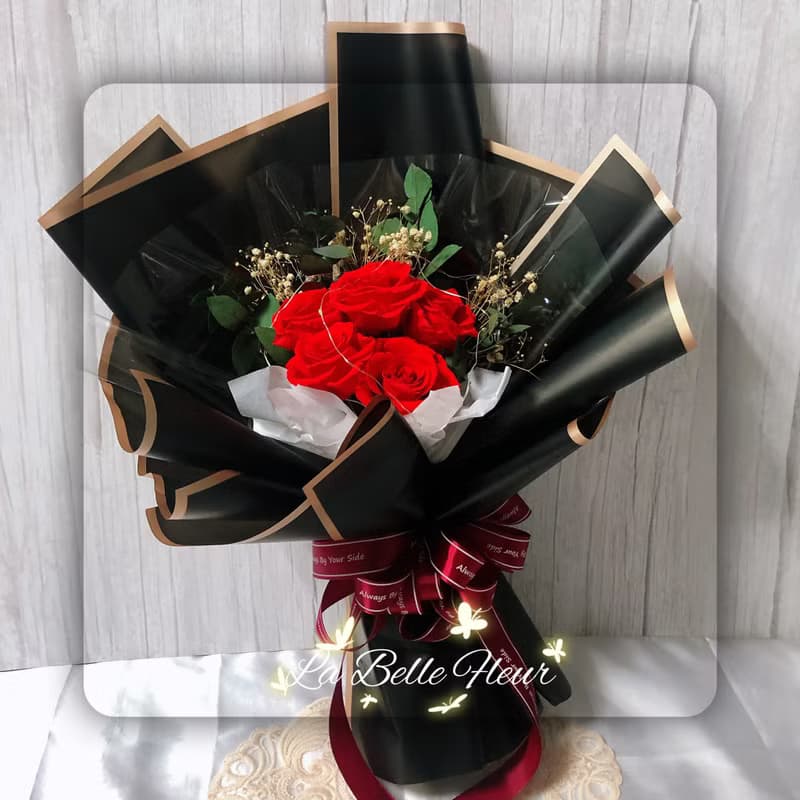 永生花花束/乾燥花束/情人節花束/花束/生日禮物/畢業花束