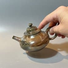 柴燒古樸金彩茶壺 / 古典茶壺 / 小平凡手作