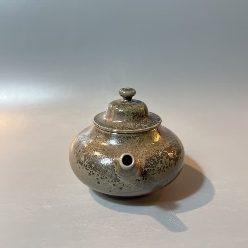 柴燒古樸金彩茶壺 / 古典茶壺 / 小平凡手作